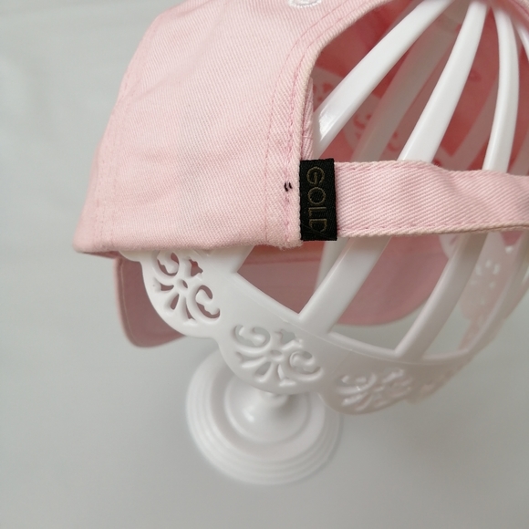 Gold Player Pink Dad Hat NWT - Picture 8 of 13